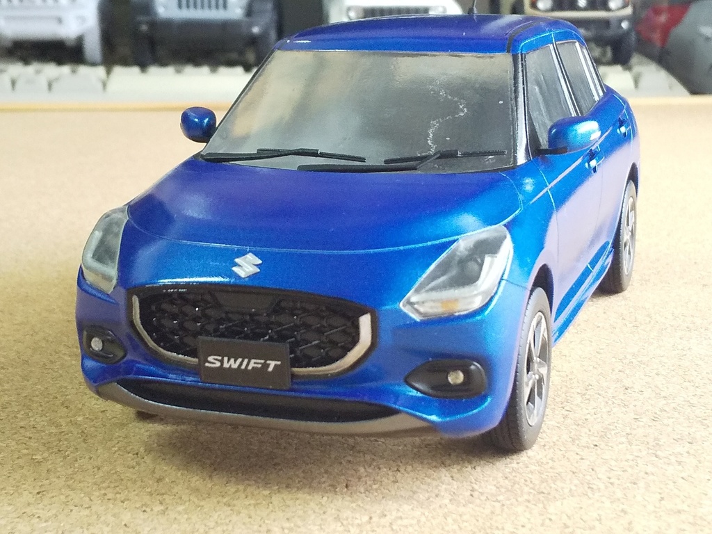 1/24スイフト(新型)3Dプリンター出力未塗装モデル
