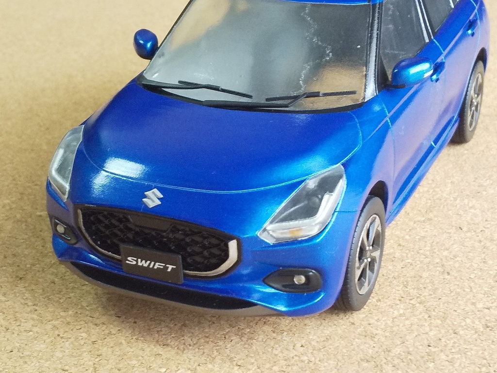 1/24スイフト(新型)3Dプリンター出力未塗装モデル