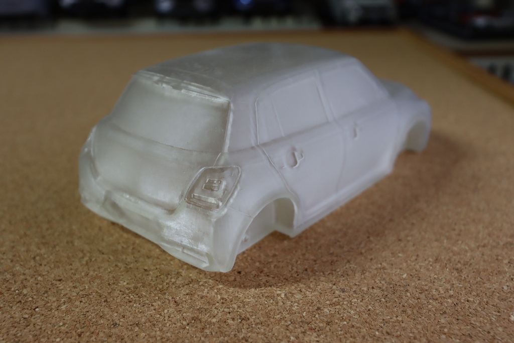 1/24スイフト(新型)3Dプリンター出力未塗装モデル