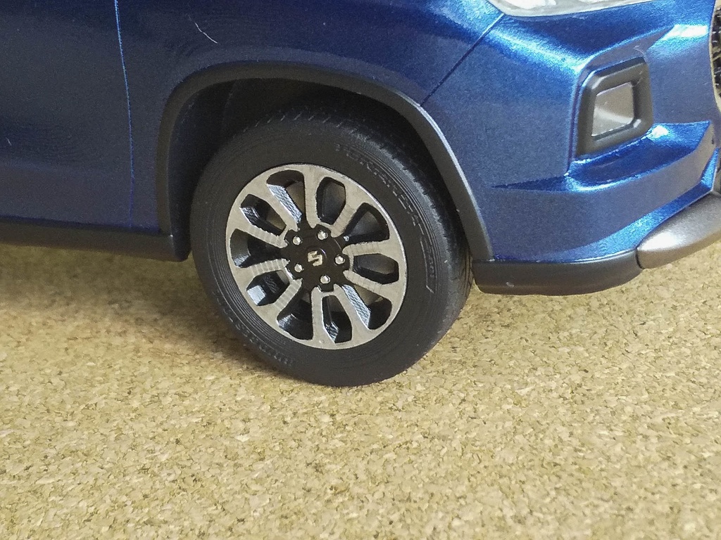 1/24SUZUKI GRAND VITARA 3Dプリンター出力未塗装モデル