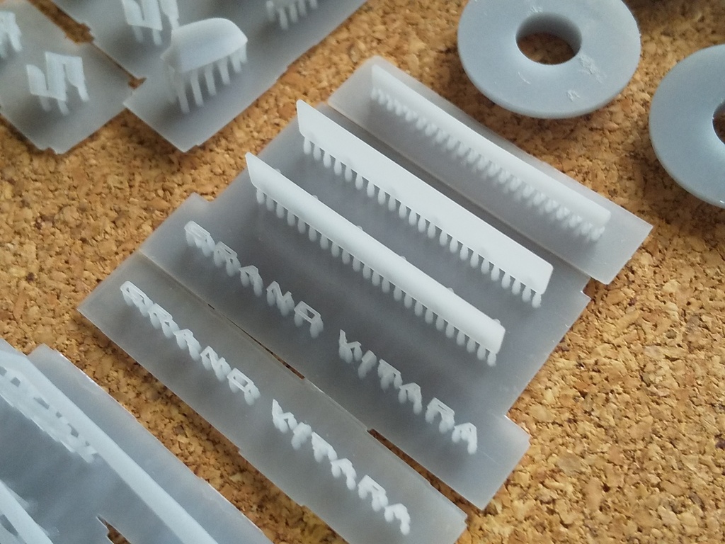 1/24SUZUKI GRAND VITARA 3Dプリンター出力未塗装モデル