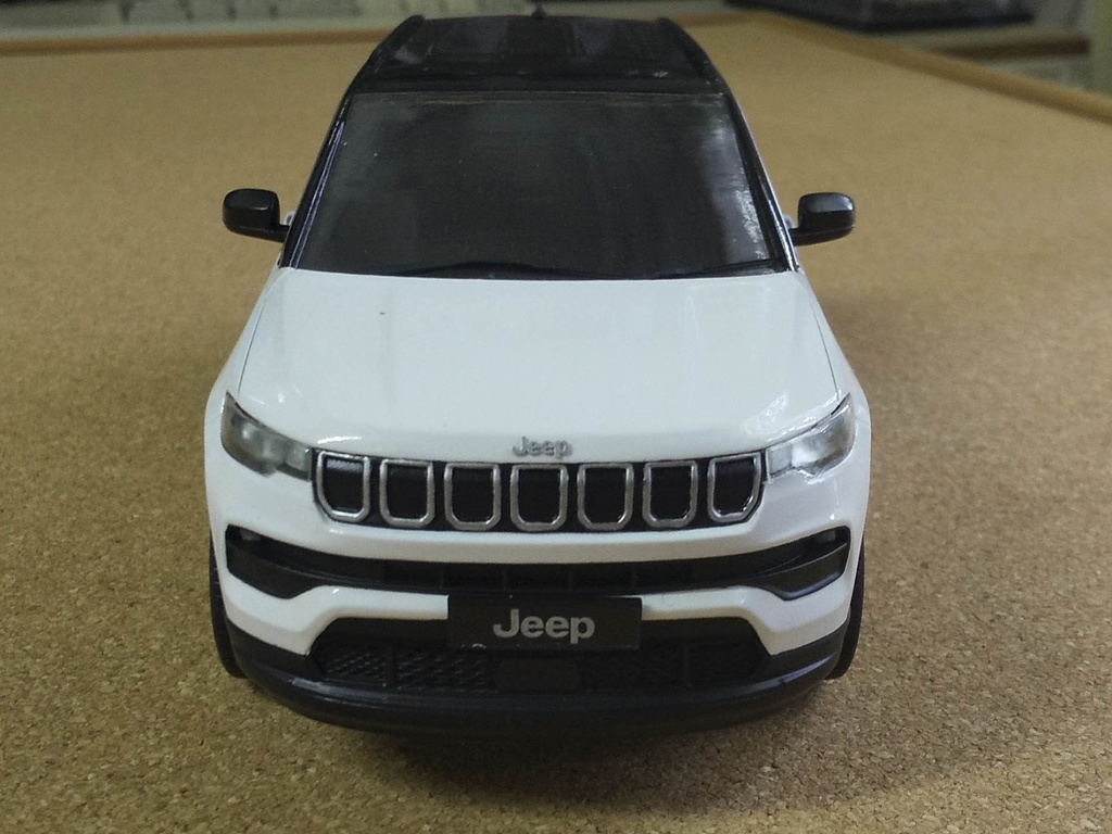 1/24ジープ コンパス 3Dプリンター出力未塗装モデル