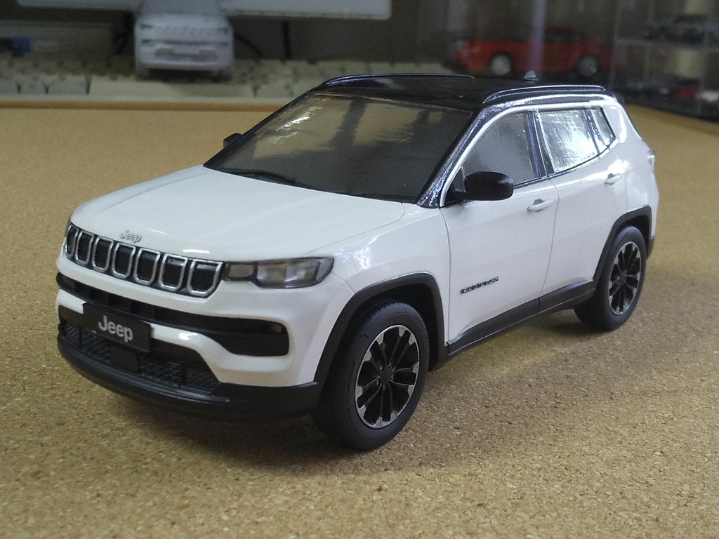1/24ジープ コンパス 3Dプリンター出力未塗装モデル