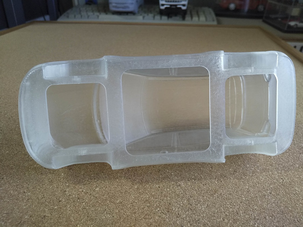 1/24ジープ コンパス 3Dプリンター出力未塗装モデル