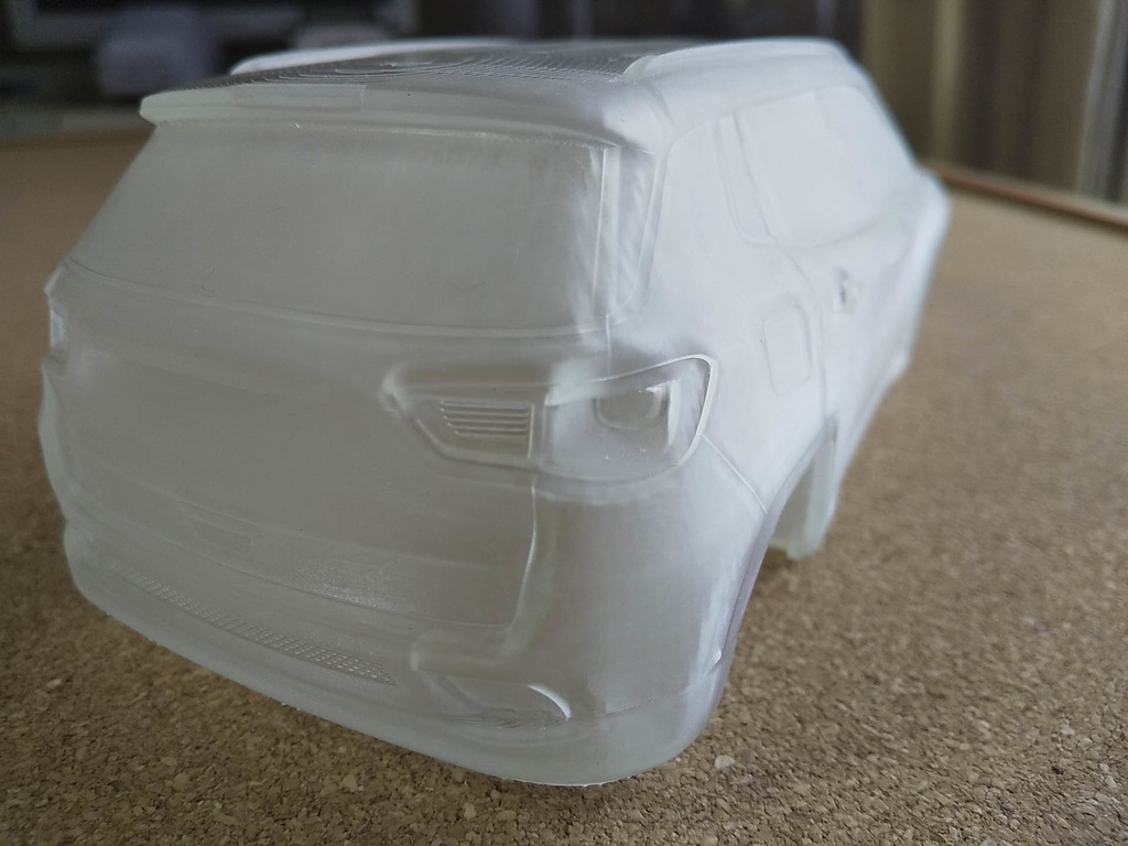 1/24ジープ コンパス 3Dプリンター出力未塗装モデル