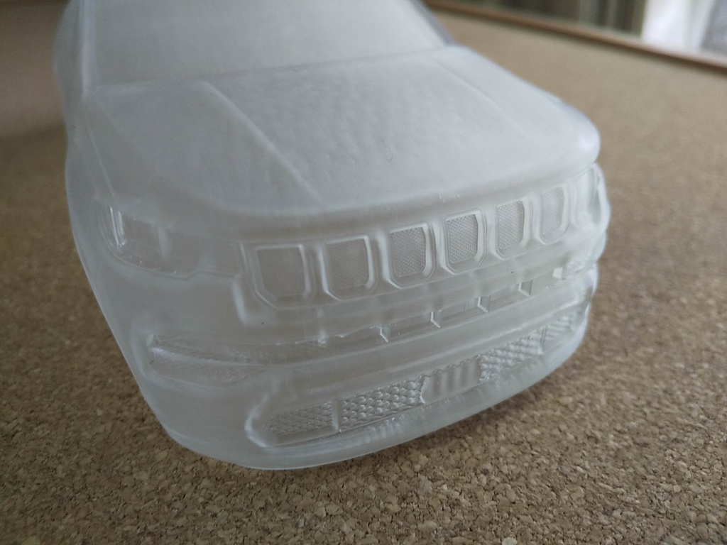 1/24ジープ コンパス 3Dプリンター出力未塗装モデル