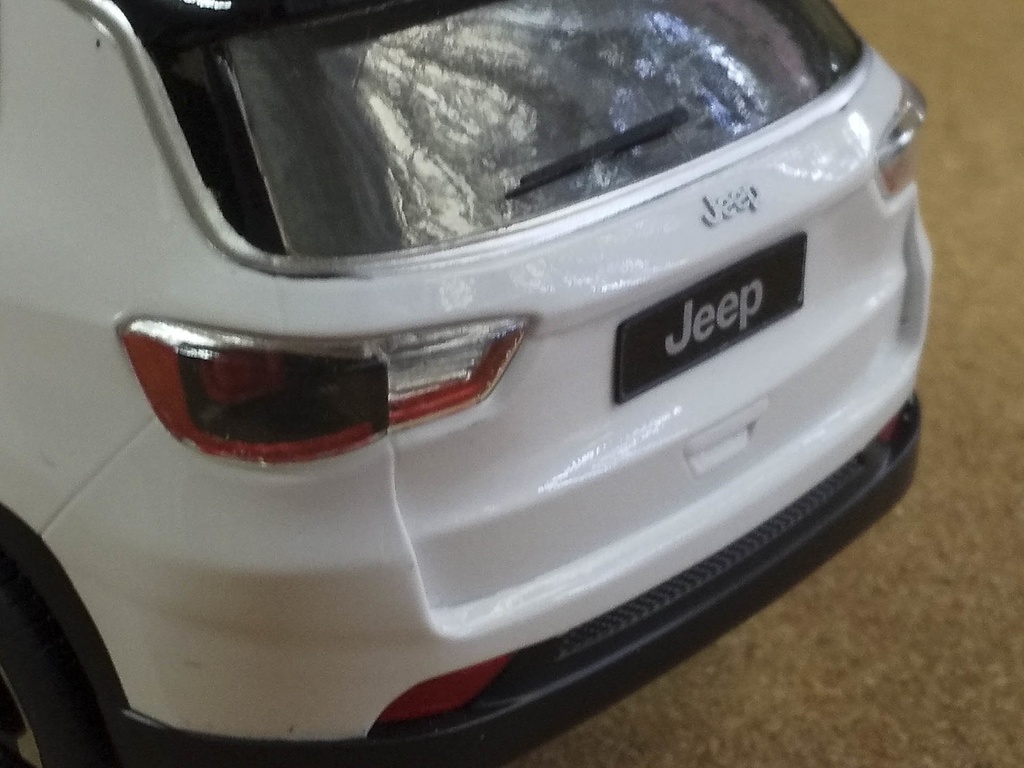 1/24ジープ コンパス 3Dプリンター出力未塗装モデル