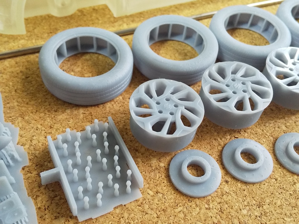 1/24スズキフロンクス 3Dプリンター出力未塗装モデル