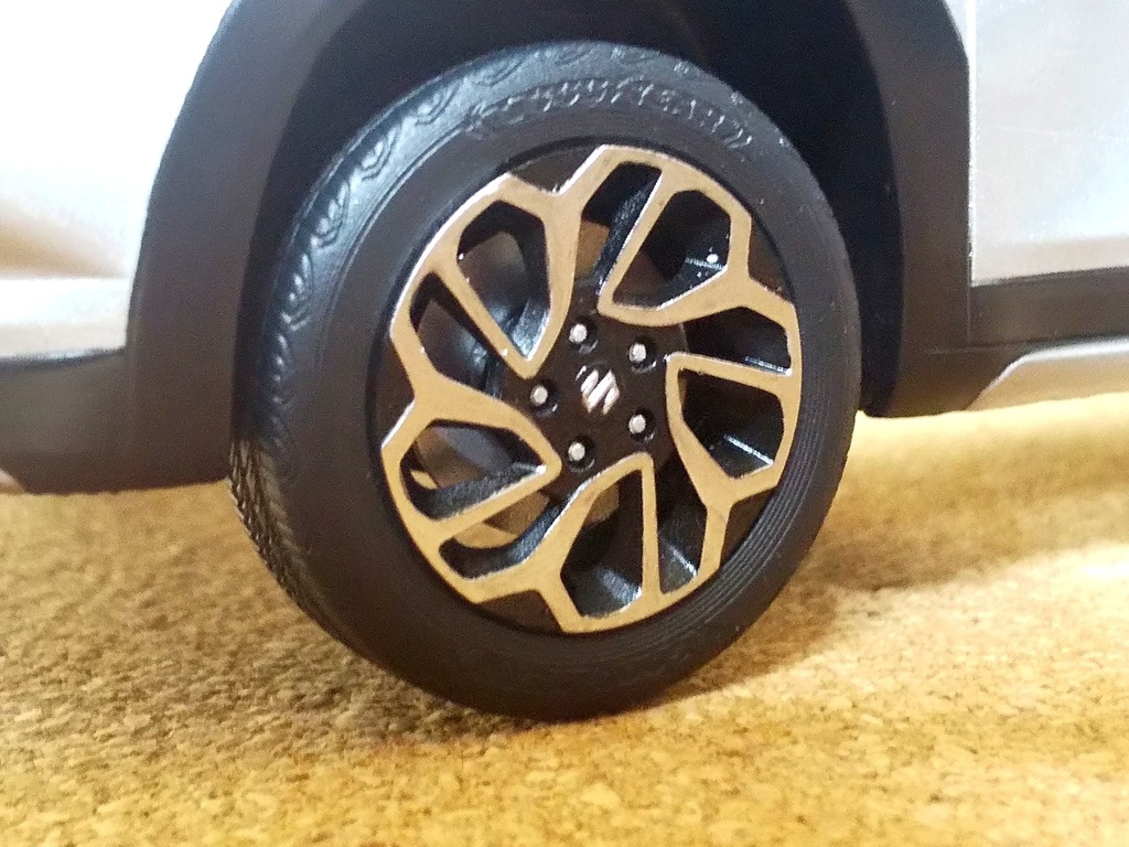 1/24スズキフロンクス 3Dプリンター出力未塗装モデル