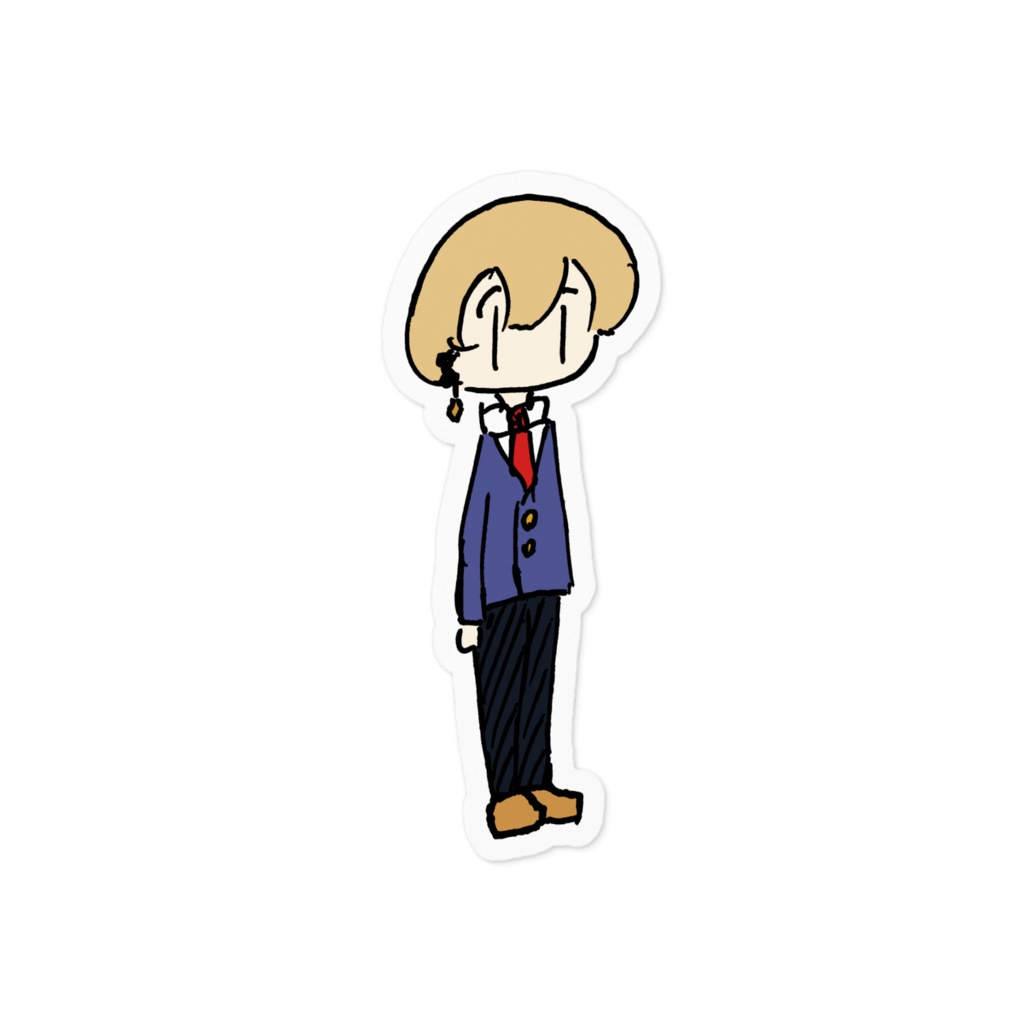 金髪ブレザーちゃん
