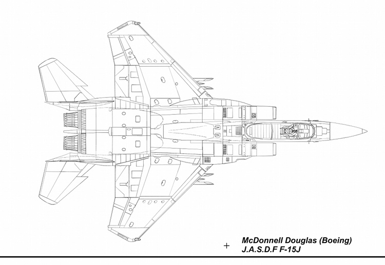 F 15j Blueprint Top Sensitive Booth