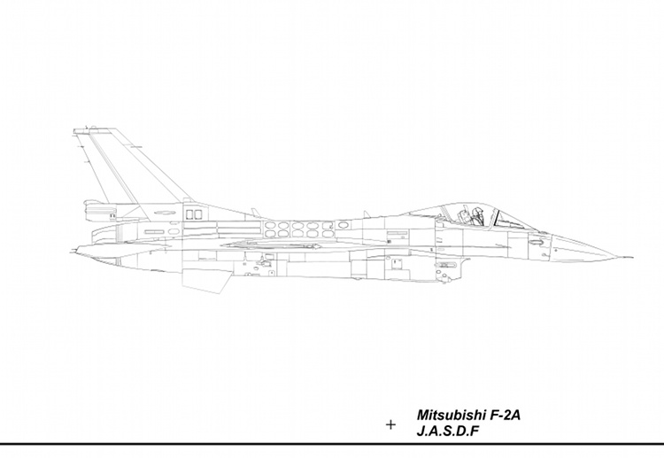 F-2A Blueprint Right