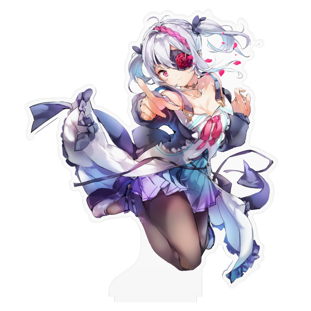 雪柳キービジュアルアクリルフィギュア