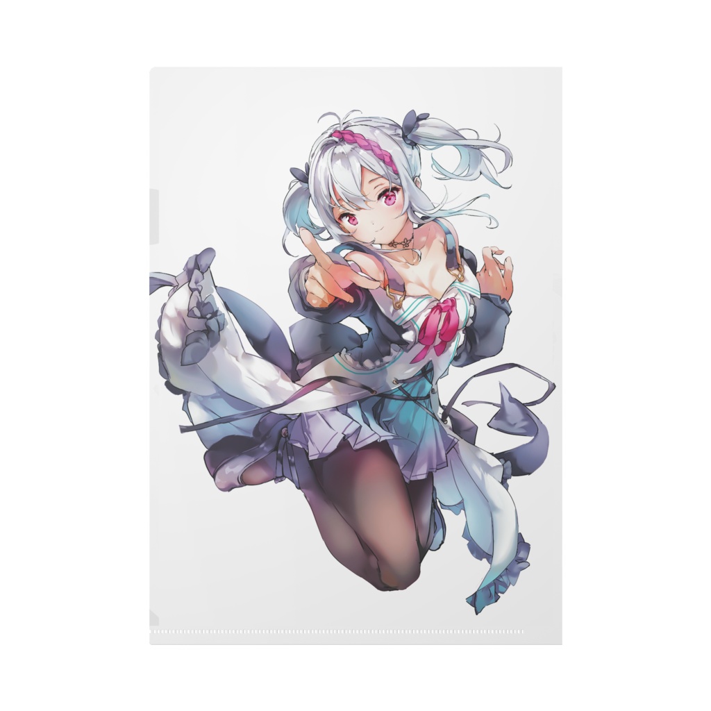 雪柳キービジュアルクリアファイル