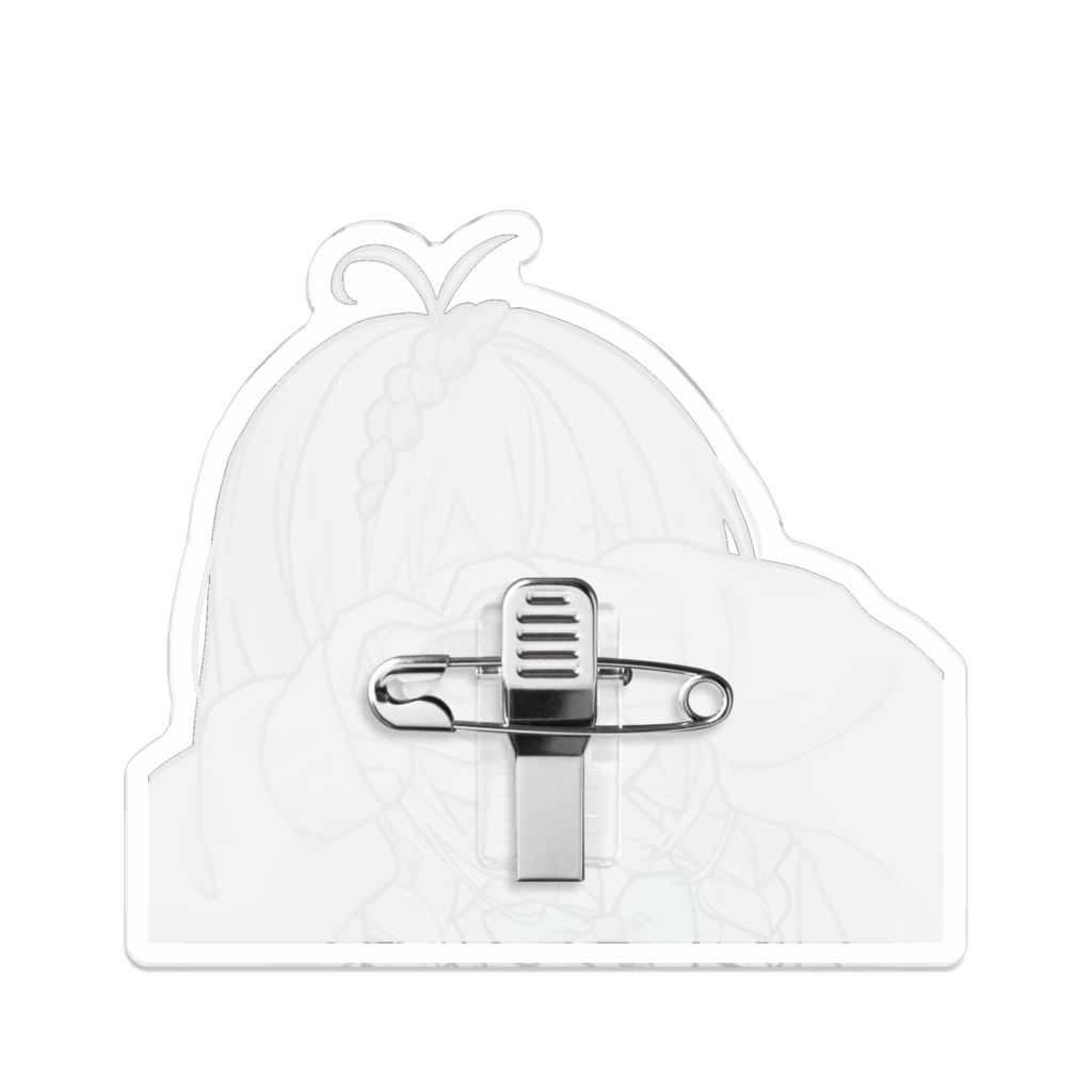 雪柳2025年バースデーアクリルバッジ