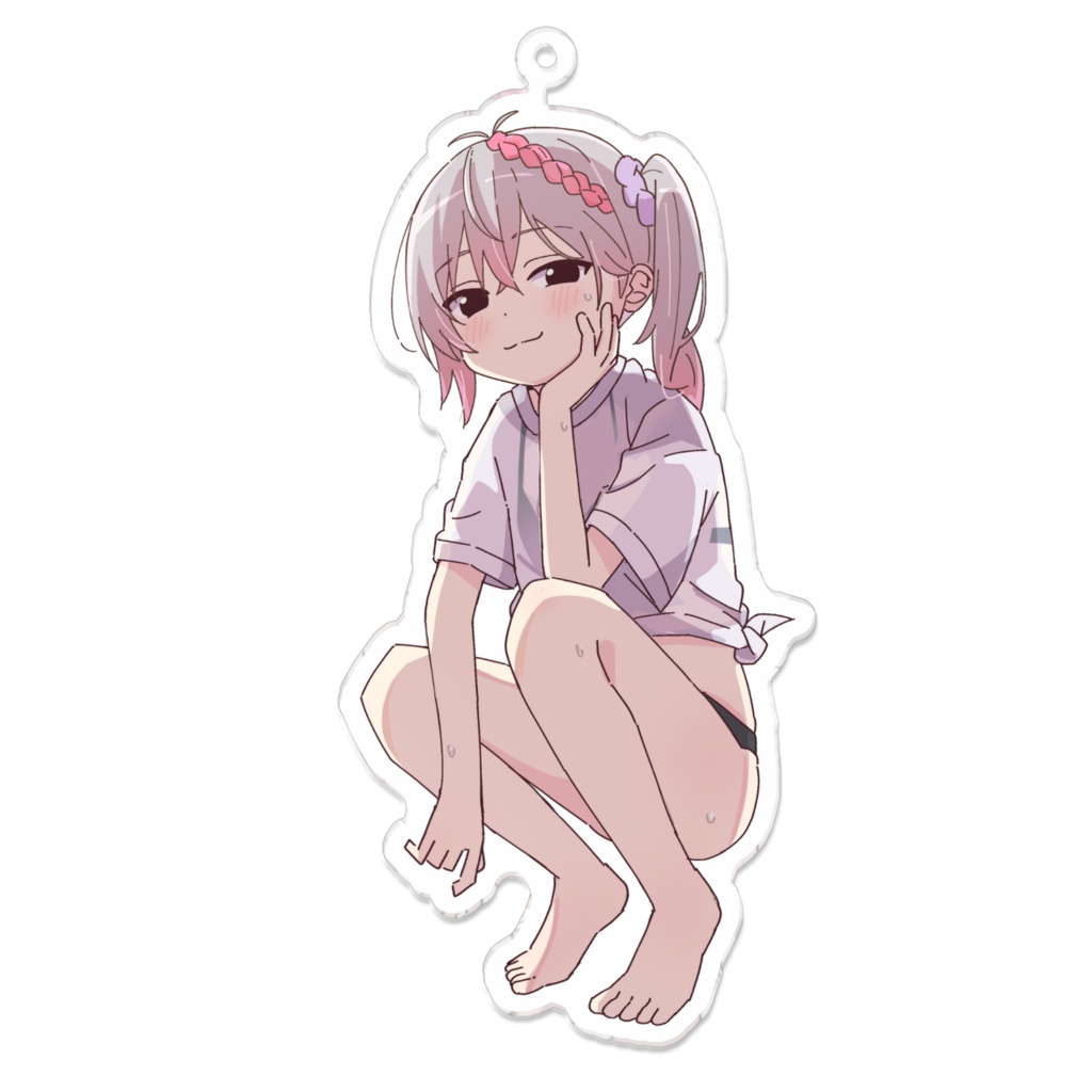 びしょびしょだね。アクキー