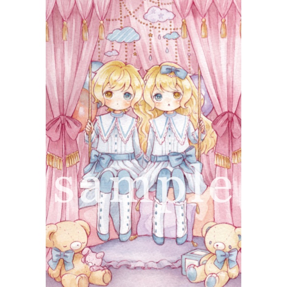 ポストカード「Twins」