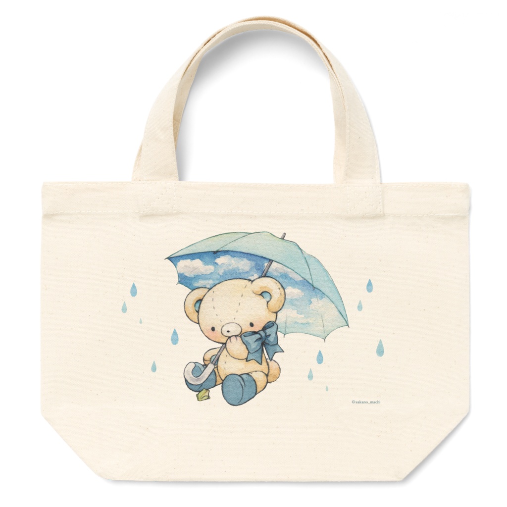 雨くまランチトート