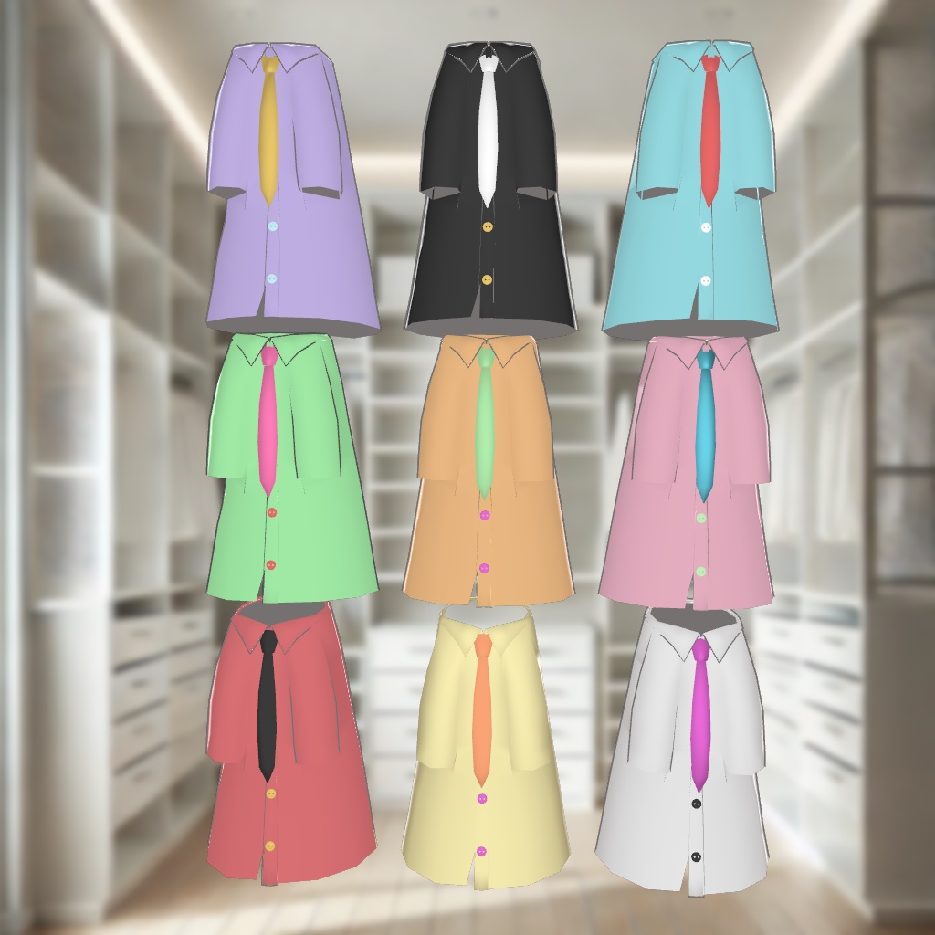 【VRC向け】ムルルシャツ