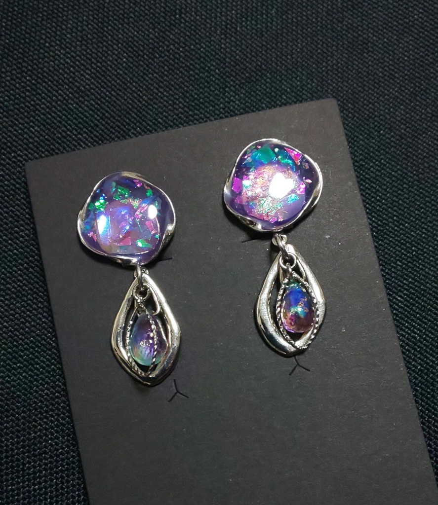 ウラオモテTEACHER イヤリング/ピアス