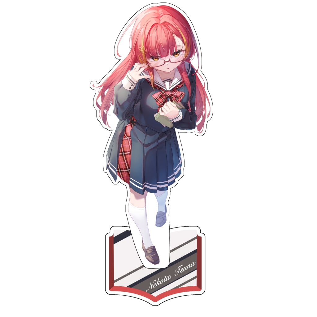 猫汰つなアクリルスタンド（ロング）