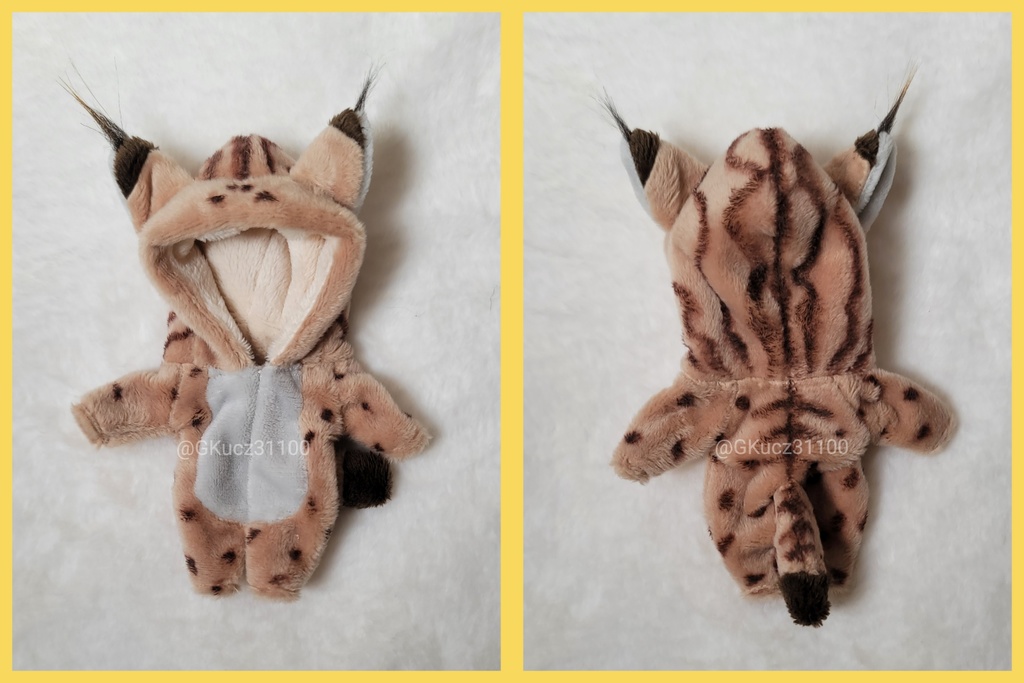 ヤマネコ着ぐるみforオビツ11&ねんどーる