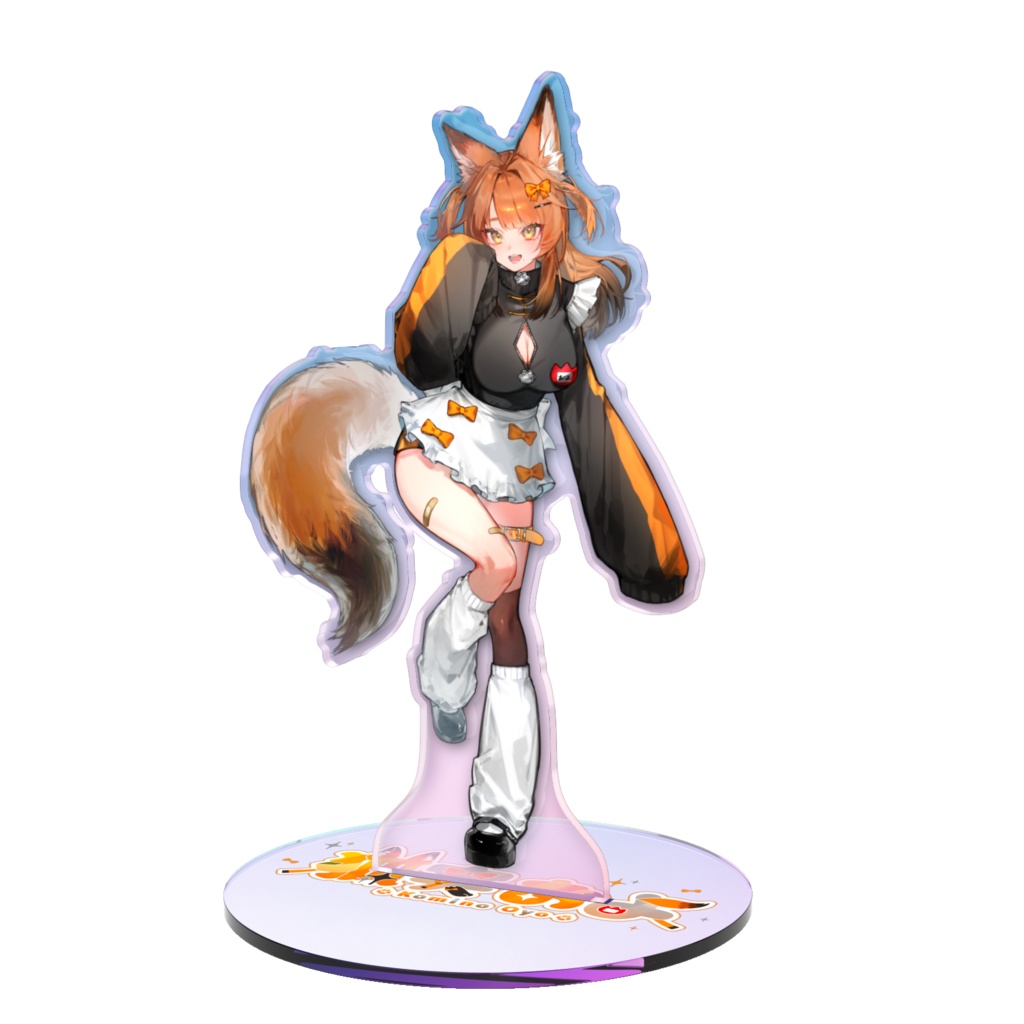 2周年新衣装狐実およアクリルスタンド
