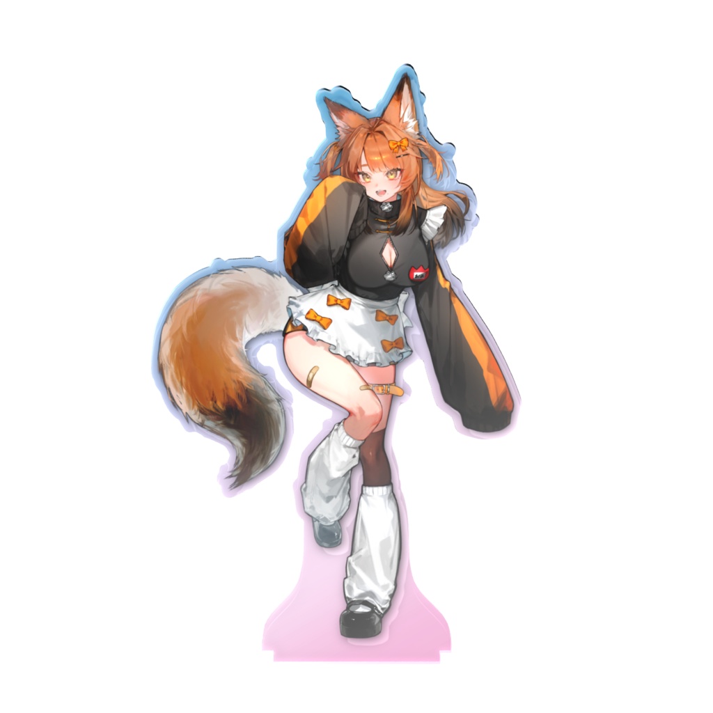 ２周年新衣装狐実およアクリルスタンド