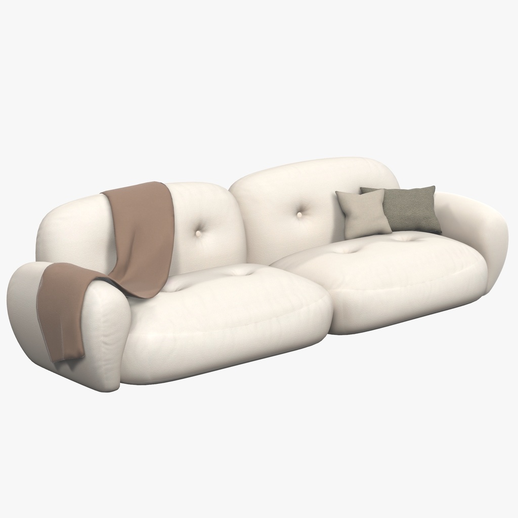 [家具・小物] ふわふわソファー / Fluffy Sofa 