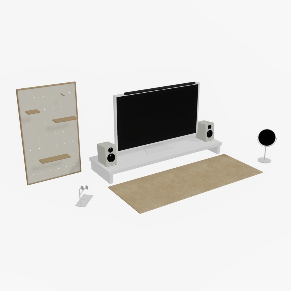 [家具・小物] デスクテリア / Desk_Interiors 🖥️