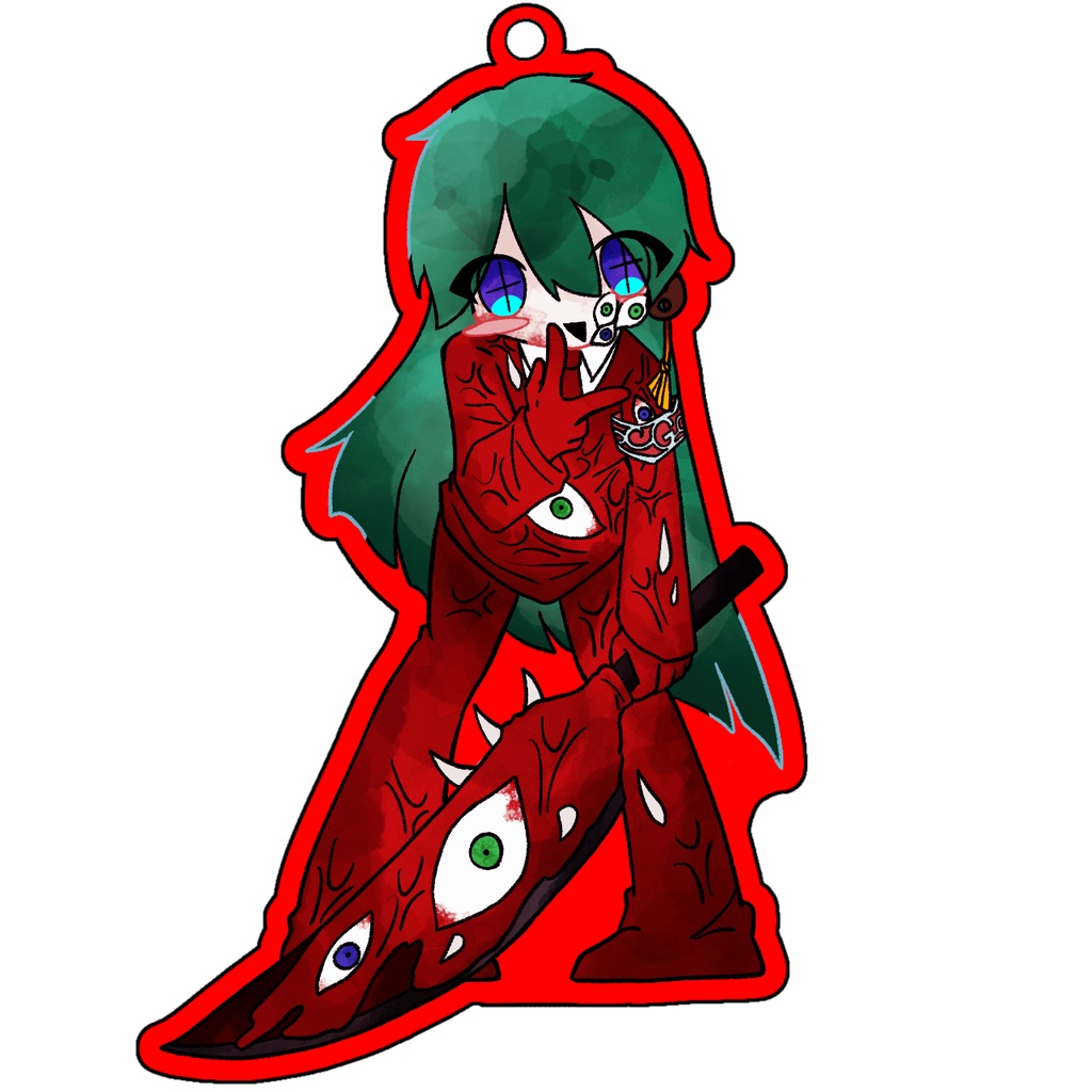 メルネスアクリルキーホルダー