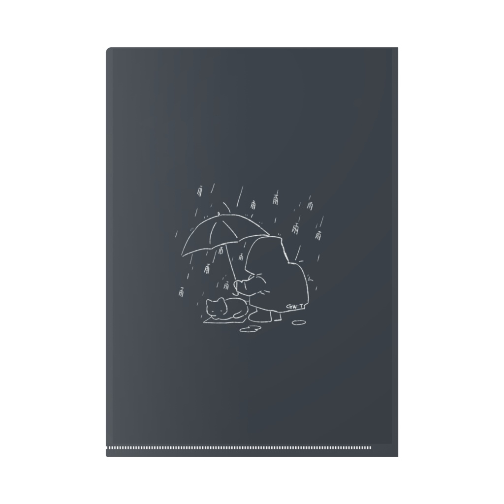 「GW:T」ポメラニアン?クリアファイル