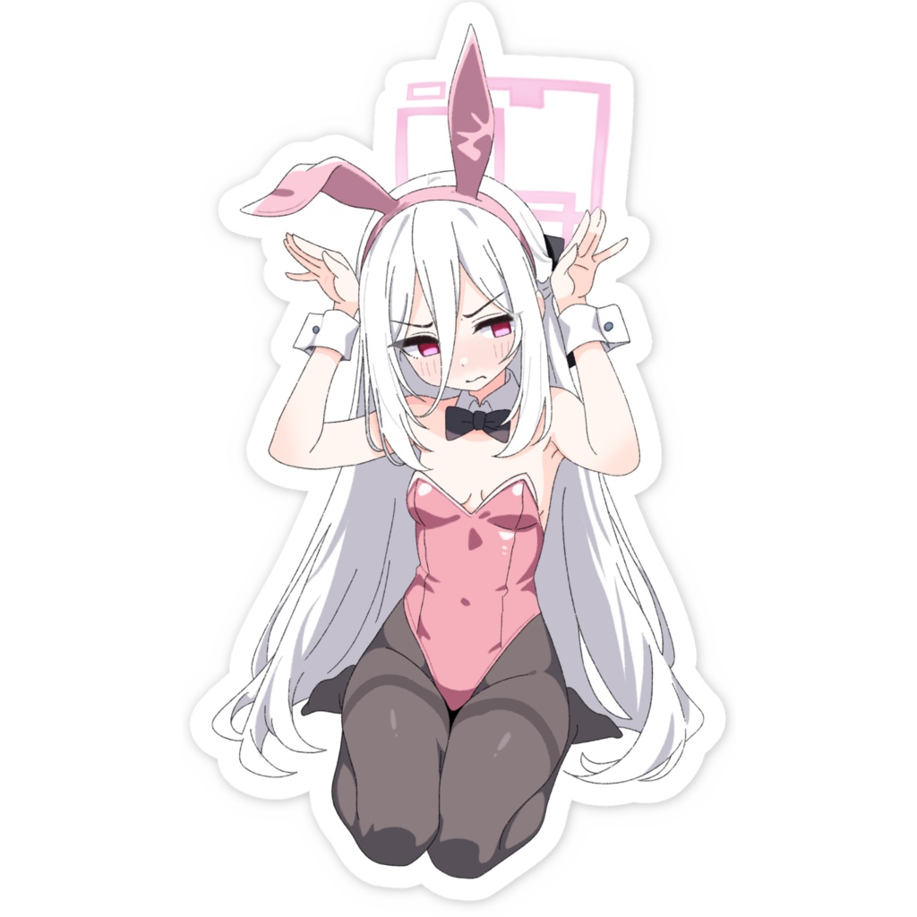 ブルーアーカイブ 天童ケイ バニー ステッカー