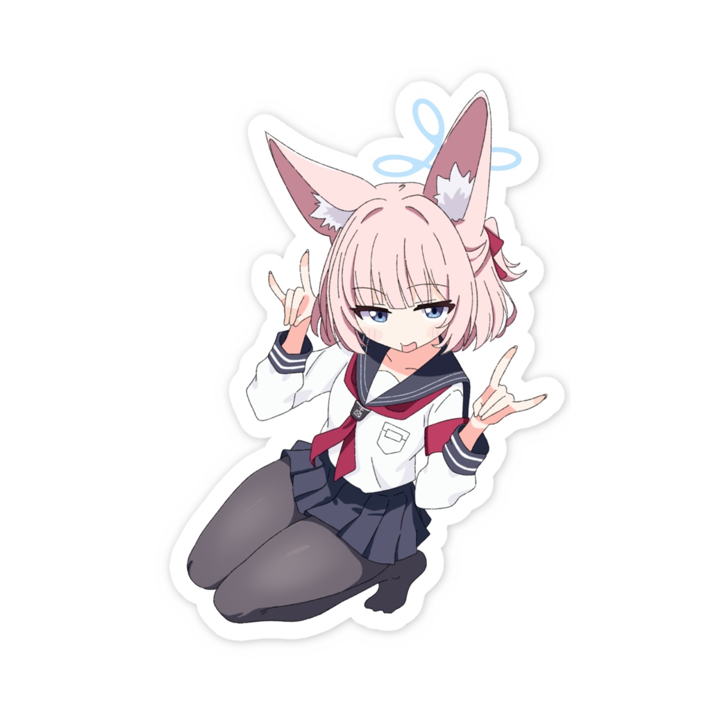 ブルーアーカイブ ニコ ステッカー