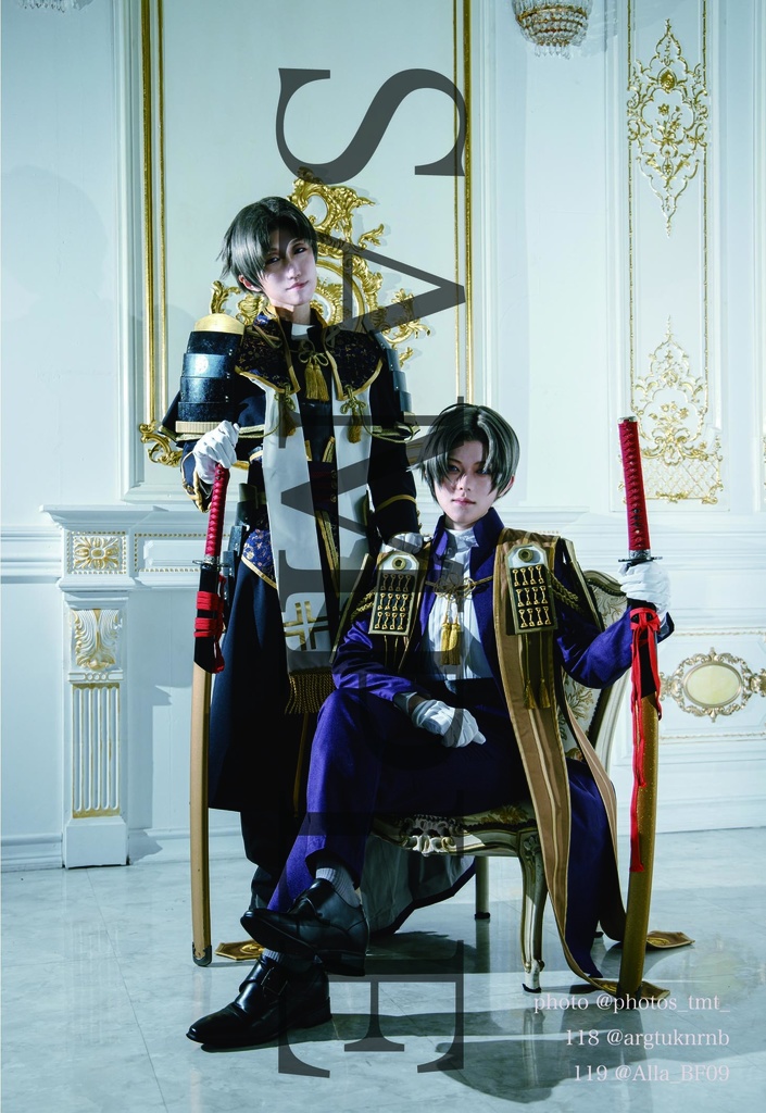 へし切長谷部コスプレポスカ3枚セット