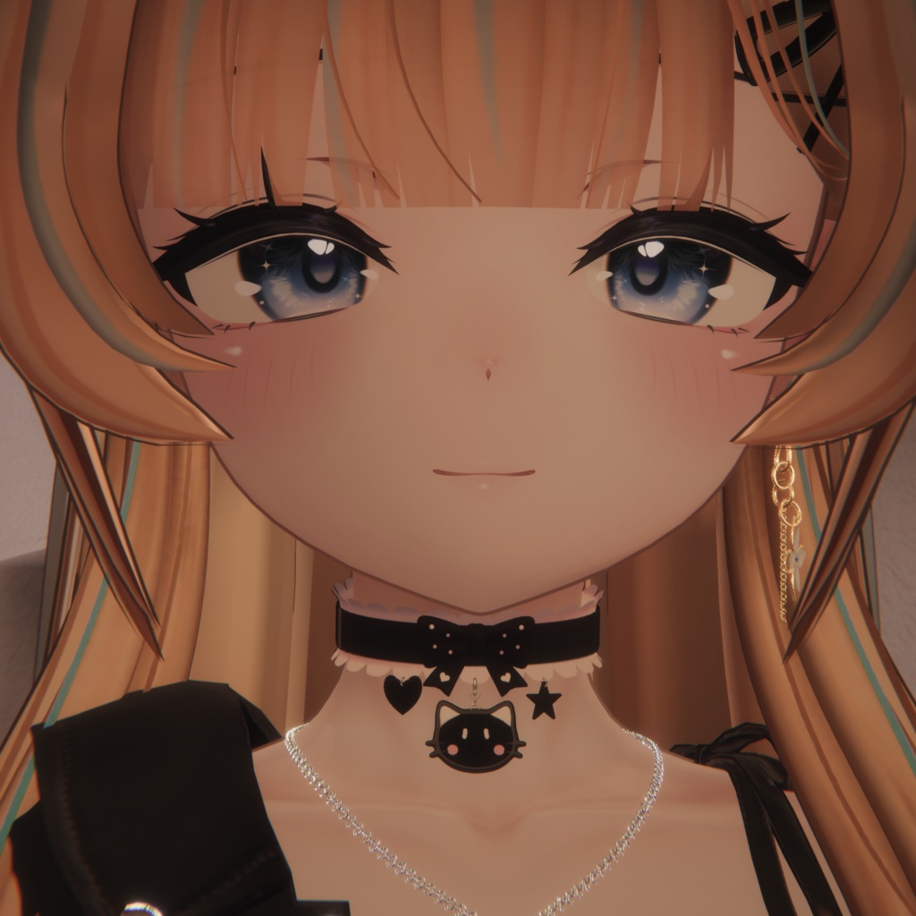 【VRChat】KITTY CHARM CHOKER