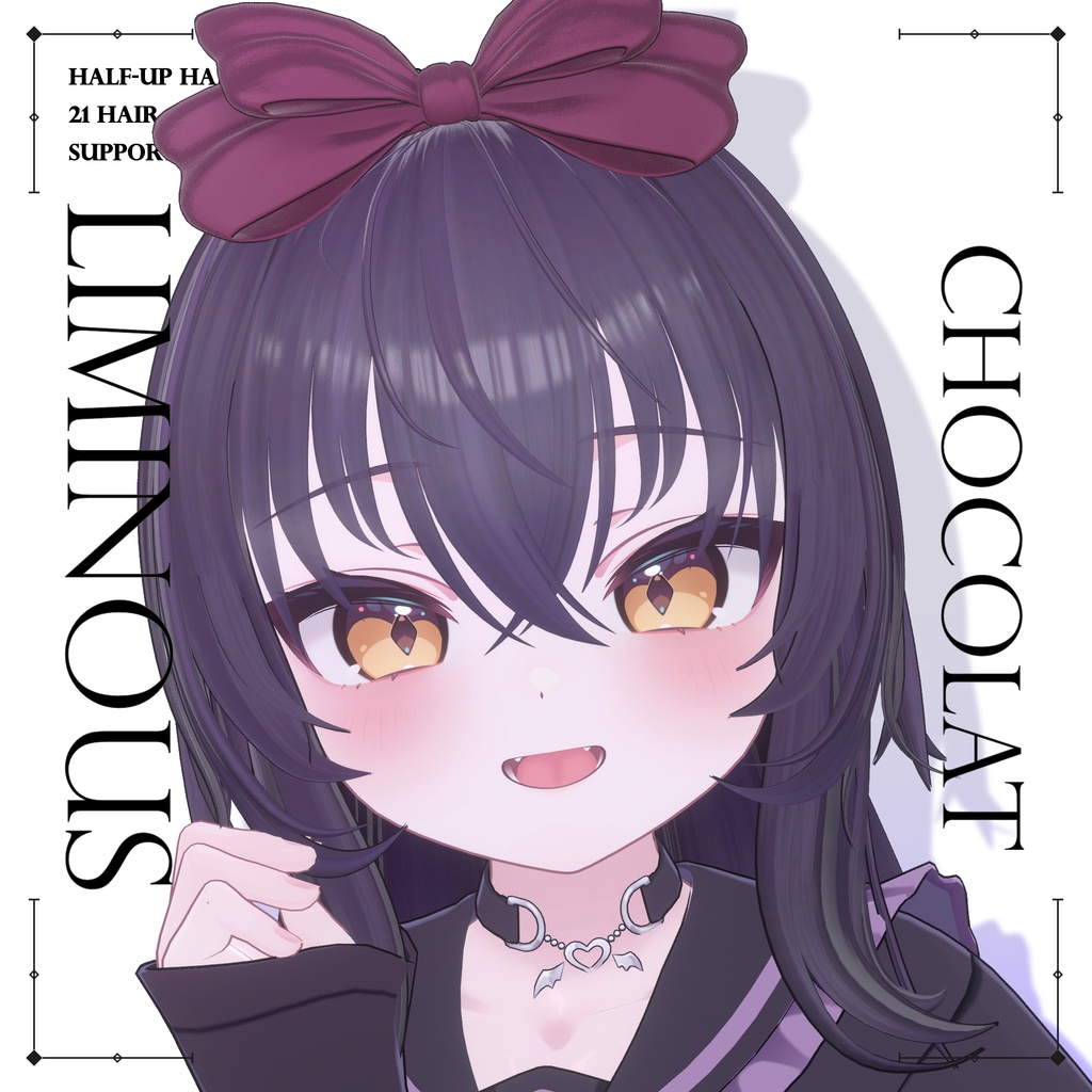 【✨SALE✨】Liminous - Half-up Hair & Ribbon🎀 【12Avatars】