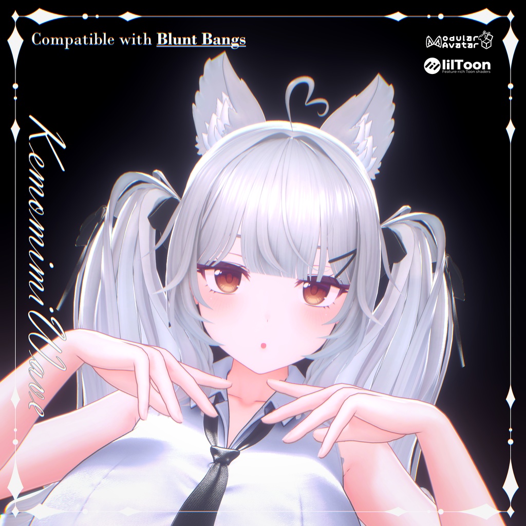 ✦SALE✦ - Kemomimi Wave - TwinTail & Kemomimi🐾【16Avatars】