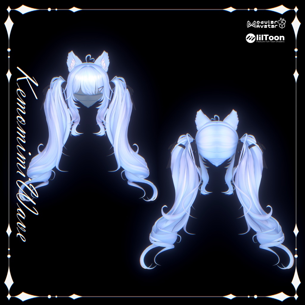 ✦SALE✦ - Kemomimi Wave - TwinTail & Kemomimi🐾【16Avatars】
