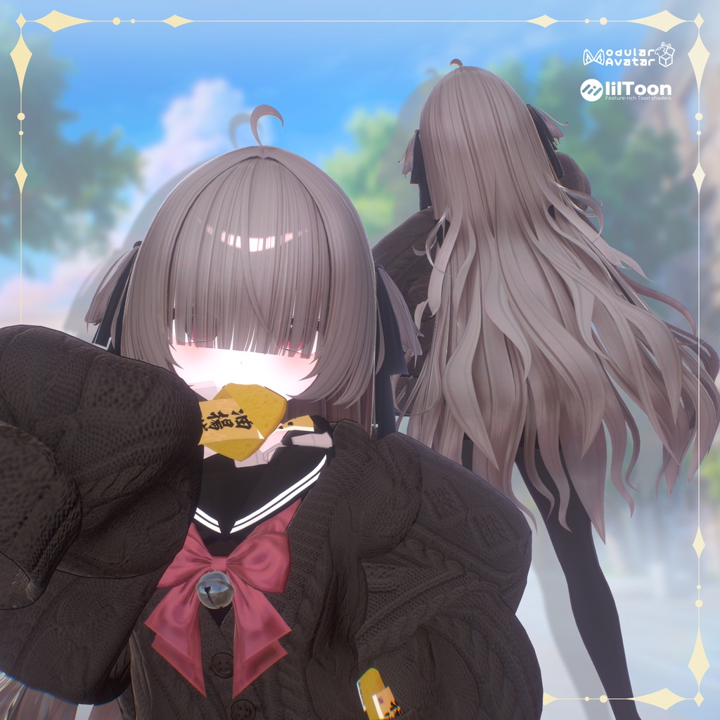 -Aurelia- Blunt Bangs & Long Hair💛【16Avatars】