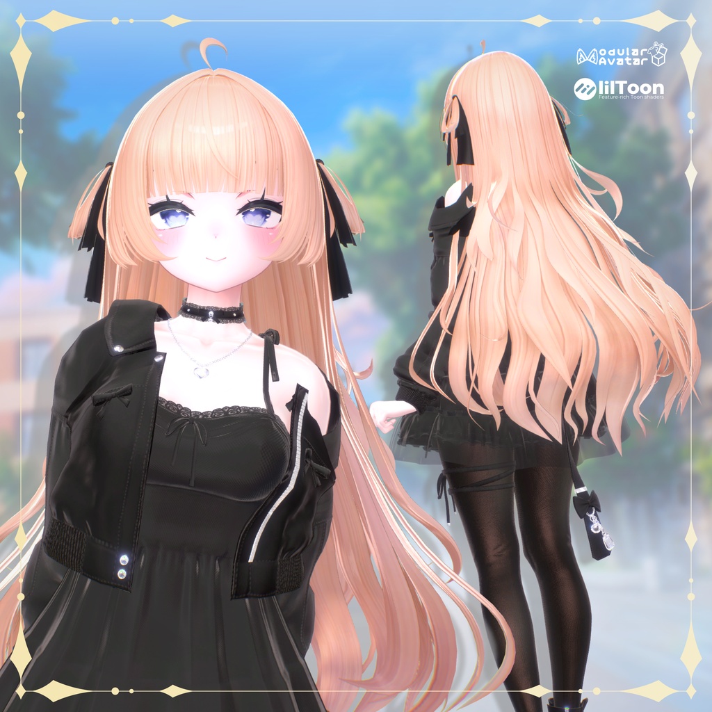 ✨500円セール予告！✨ -Aurelia- Blunt Long Hair💛【16Avatars】
