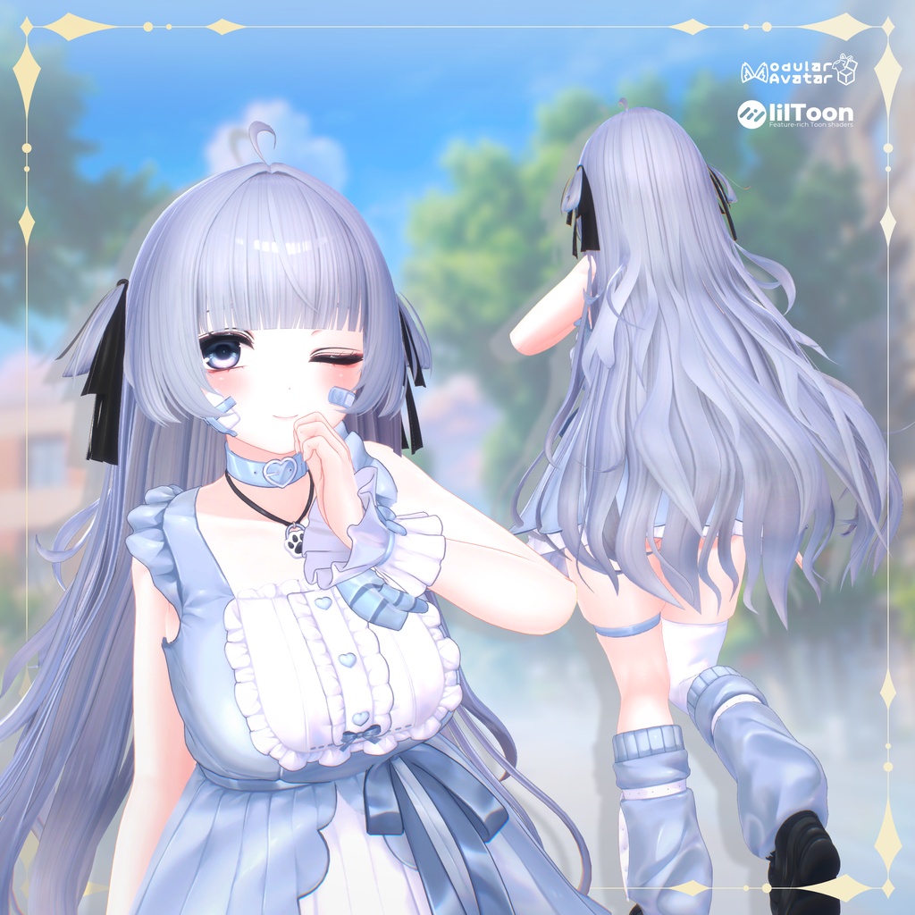 -Aurelia- Blunt Bangs & Long Hair💛【16Avatars】