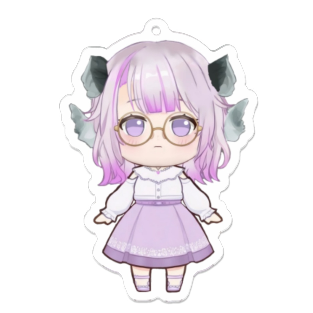 おでかけべろにかアクリルキーホルダー