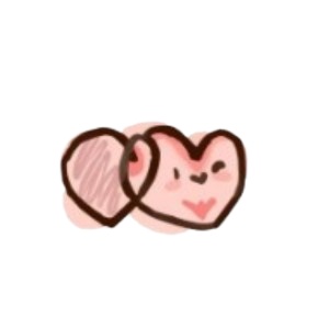 クリップアート/ゆるっとかわいい手書き風・ハンコ調 「感嘆符・疑問符・ハート・星」20点セット