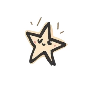 クリップアート/ゆるっとかわいい手書き風・ハンコ調 「感嘆符・疑問符・ハート・星」20点セット