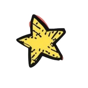 クリップアート/アメリカンポップでカラフルな 「感嘆符・ハート・星 など」20点セット