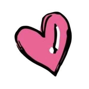 クリップアート/アメリカンポップでカラフルな 「感嘆符・ハート・星 など」20点セット