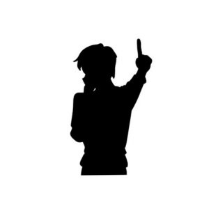 クリップアート/人物シルエット20点セット|感情・ポーズ豊富|同人誌・漫画・配信サムネに使える万能素材集