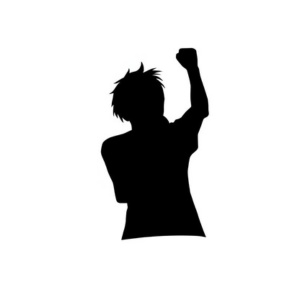 クリップアート/人物シルエット20点セット|感情・ポーズ豊富|同人誌・漫画・配信サムネに使える万能素材集