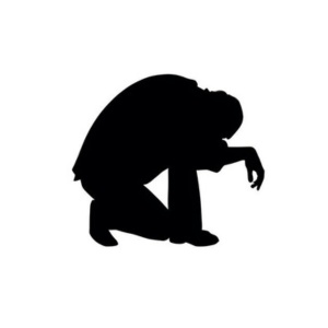 クリップアート/人物シルエット20点セット|感情・ポーズ豊富|同人誌・漫画・配信サムネに使える万能素材集